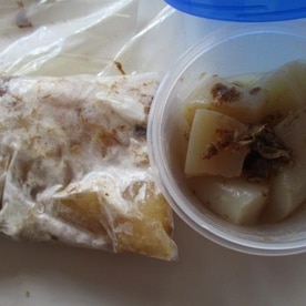 緊急事態宣言用備蓄 冷凍保存食 こんにゃくかつお レシピ 作り方 By サクラノカタライ 楽天レシピ 緊急事態宣言用備蓄 冷凍保存食 こんにゃくかつお レシピ 作り方 By サクラノカタライ 楽天レシピ